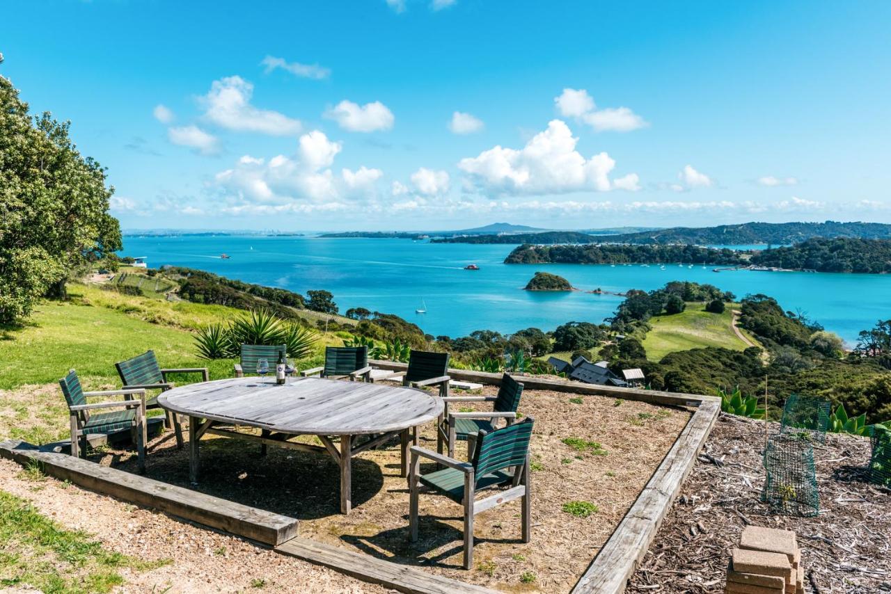 The Apartment - Sea Views At Te Whau Point By Waiheke Unlimited Omiha Экстерьер фото